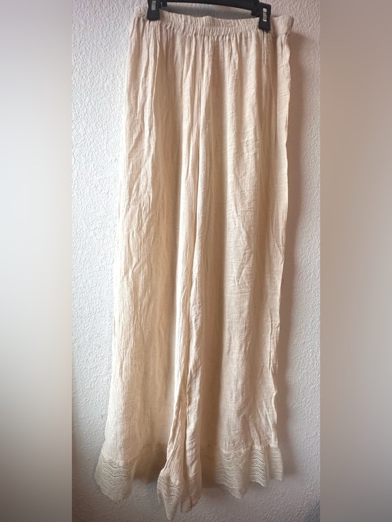 Pants - High End Sheer Pants with Lace - XL
